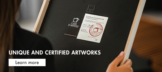 Unique and certified artworks